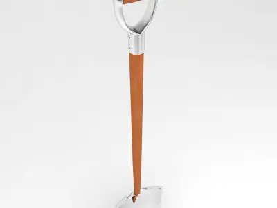 Garden shovel 3d model   3D model