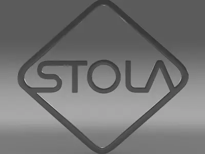stola logo 3D model by Sergey