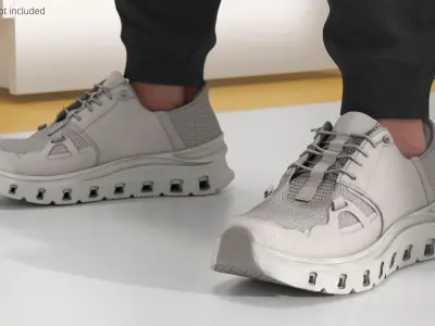  Slip Ins Work Shoes Pair Gray 
