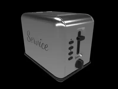 toaster 3D model