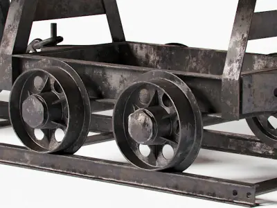 Train Crank Table 3D model purchase