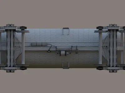 Tank wagon PBR 3D model