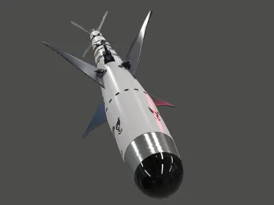 Missile Sidewinder 3D model
