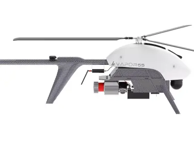 Vapor 55 Helicopter UAV Drone 3D model