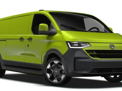 Volkswagen Transporter L2H1 2024 3D model purchase