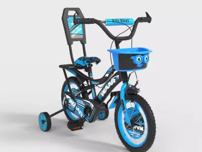KIDS BICYCLE 3D model