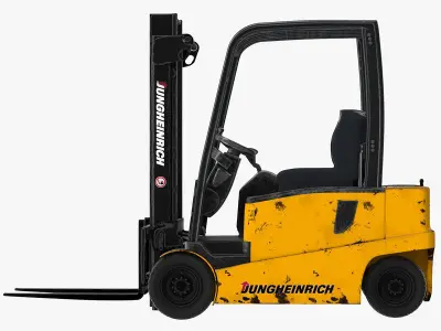 Forklift Jungheinrich 03 3D model