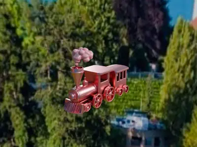 Our Lovely Pink Train 3D print model purchase