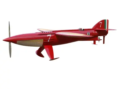 Piaggio P7 3D model