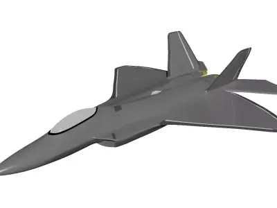 F-22 raptor 3D model