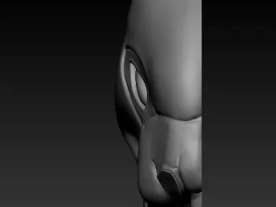 Hell cat 3d Model 3D print model