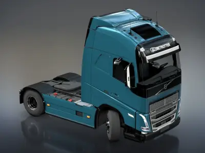 Volvo FH16 2020 Low-poly 3D model