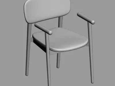 chair 08 3D model