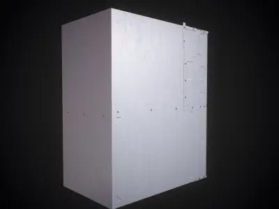 Carrier and Bryant Gas Furnace Low-poly 3D model