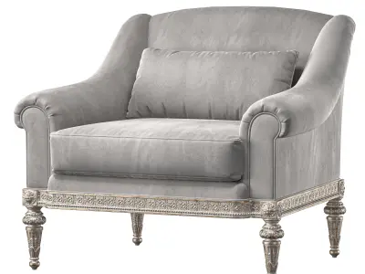 theodore alexander fontenay armchair 3D model