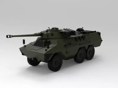 Infantry fighting vehicle 3D model by tanks