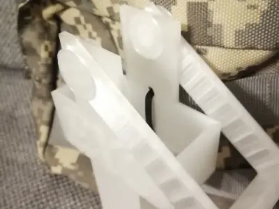 Airsoft Mag Holder For Ares Amoeba Mags  Free 3D print model