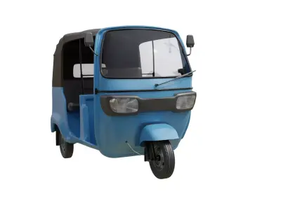 Tricycle TUK TUK 3D model buy