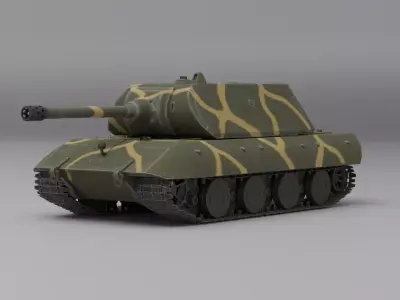 Panzerkampfwagen E-100 3D model