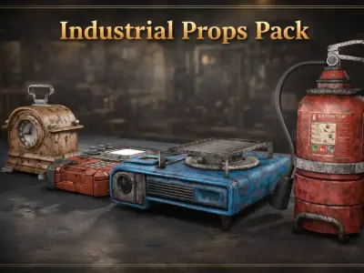 Industrial propspack 3D model
