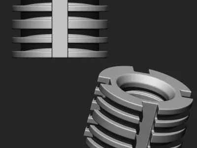 Nuts and Bolts IMM Brush Pack 16 in One Vol 6 3D model