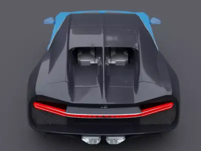 Bugatti Chiron 3D model