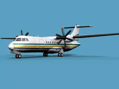 ATR  ATR-42-500 Corporate 2 3D model