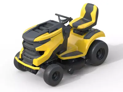 Cub Cadet Lawn Mowers LX42 Low-poly 3D model
