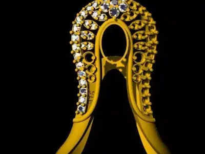 vanki ring 3dm file 3D print model