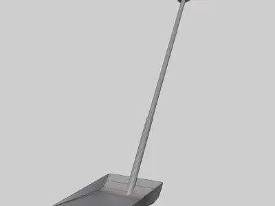 Shovel Low-poly 3D model get