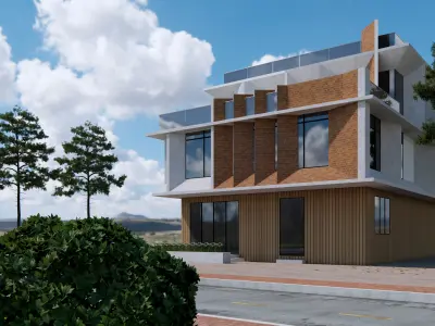 Office Building 3D model 423