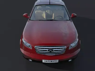 Infiniti FX45 Free 3D model