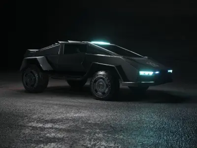 Ace Mari Sci-fi  vehicle 3D model