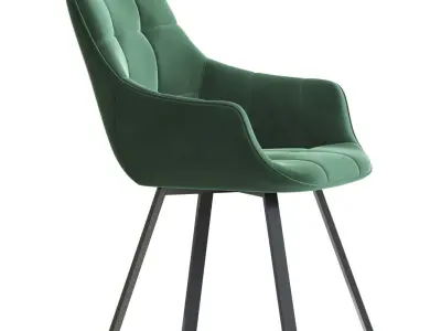 Swivel Dining Chair Emile Stulych 3D model