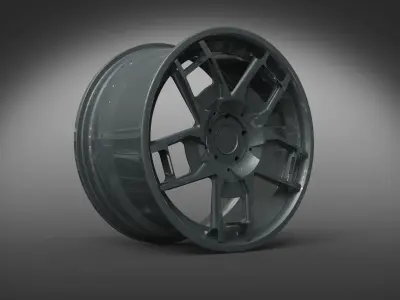 wheels rims car  3D model