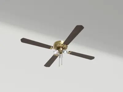 Ceiling Fan 10 3D model