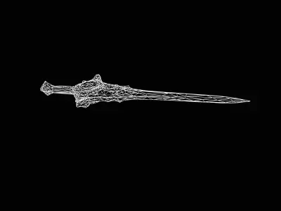 Celestial Sigil Sword 3D model