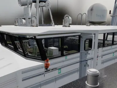 Patrullero Clase Cape 3D model