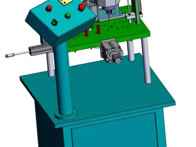 Automatic Hole Reaming Machine  3D model