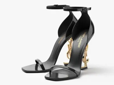 Yves Saint Laurent Opyum Sandals 3D model