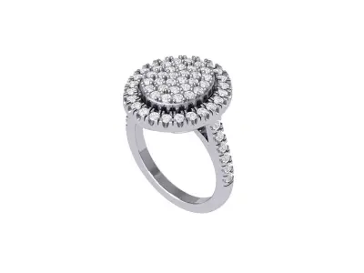 Wedding Ring  3D print model 316