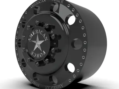 AMERICAN FORCE 1 CLASSIC DRW WHEEL 3D print model