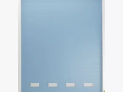 Warehouse Door 02 3D model