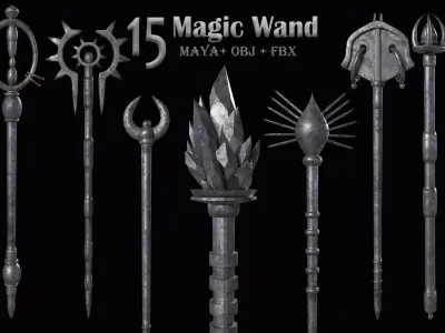 Magic Wand 3D model