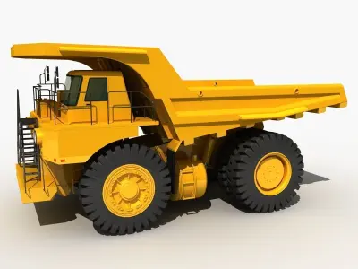 Mining Dump Truck  3D model