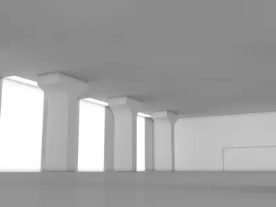 Sci Fi Warehouse 3D model purchase