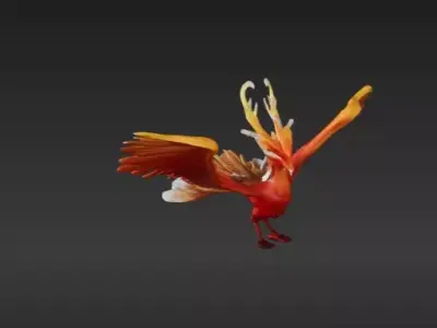 Bird 2 by Tripo Free 3D model