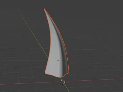 Horn for Cosplay 3D model