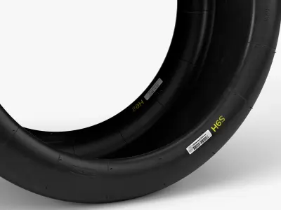 Michelin Race Slick Low-poly 3D model