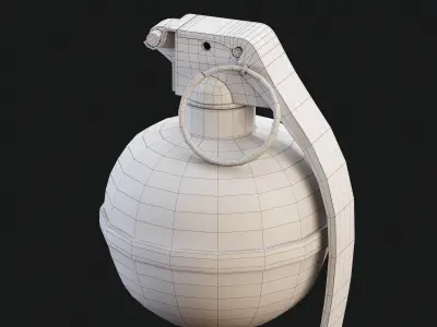 Grenade M67 3D model